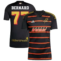 Bernard Kamungo Bernard Men's adidas Black FC Dallas 2025 Third Replica Custom Jersey