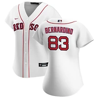 Brennan Bernardino Women's Nike White Boston Red Sox Home Replica Custom Jersey