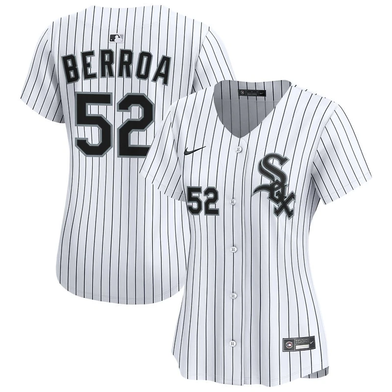 Prelander Berroa Women's Nike White Chicago White Sox Home Limited Custom Jersey