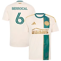 Juan Berrocal Men's adidas  Tan Atlanta United FC 2026 Spirit of '96 Replica Custom Jersey