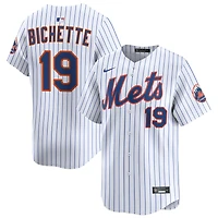 Bo Bichette Men's Nike White New York Mets Home Limited Custom Jersey