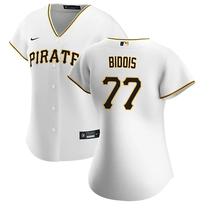 Brandan Bidois Women's Nike White Pittsburgh Pirates Home Replica Custom Jersey
