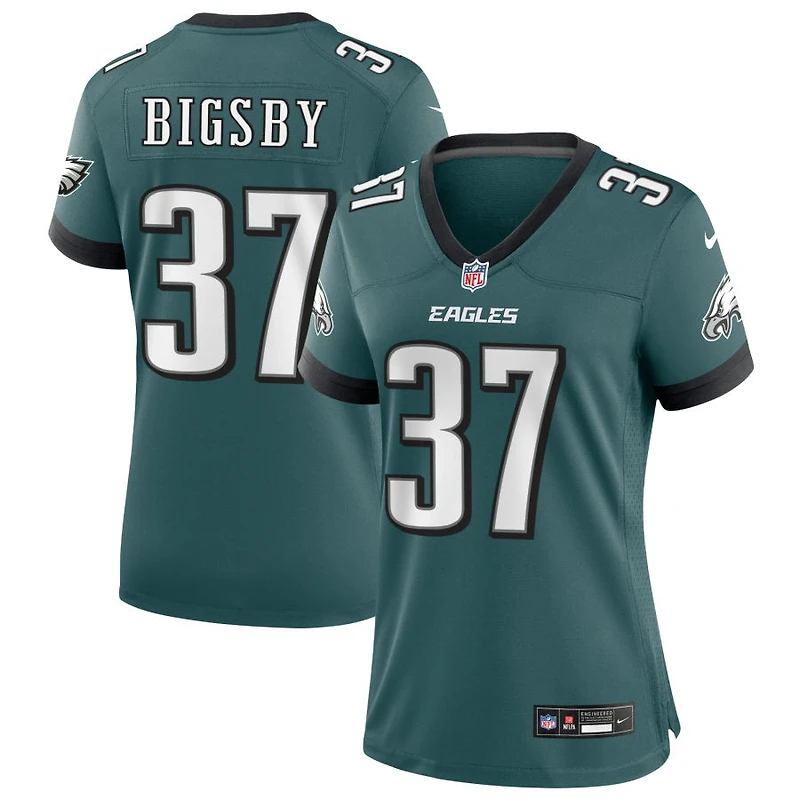 Tank Bigsby Women's Nike Midnight Green Philadelphia Eagles Custom Game Jersey