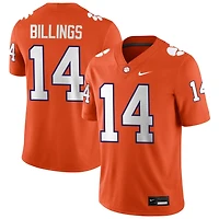 Rob Billings Men's Nike Orange Clemson Tigers NIL Pick-A-Player Game Jersey