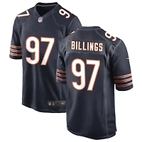 Andrew Billings Men's Nike Navy Chicago Bears Custom Game Jersey