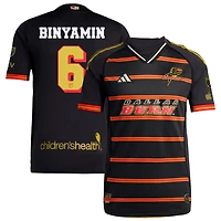 Ran Binyamin Men's adidas Black FC Dallas 2025 Third Authentic Custom Jersey