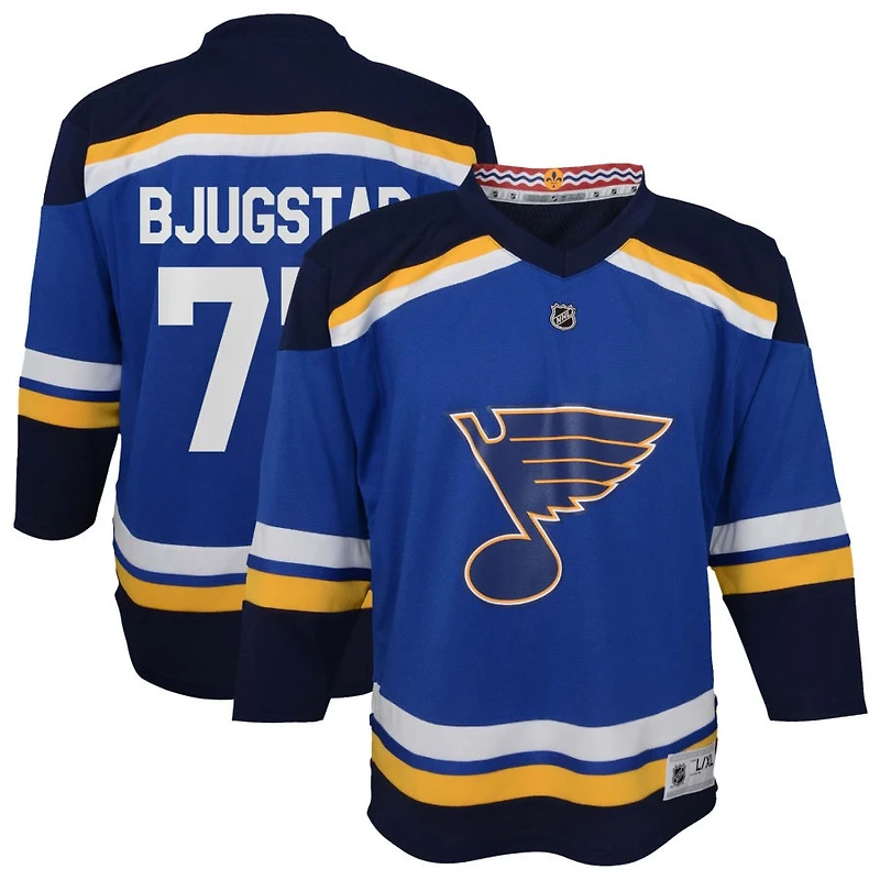 Nick Bjugstad Youth Blue St. Louis Blues Home Replica Custom Jersey