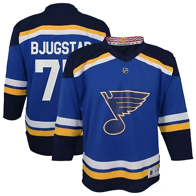 Nick Bjugstad Youth  Blue St. Louis Blues Home Replica Custom Jersey