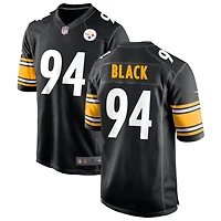 Yahya Black Men's Nike Black Pittsburgh Steelers Custom Game Jersey