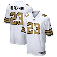 Julian Blackmon Men's Nike  White New Orleans Saints Alternate Custom Game Jersey