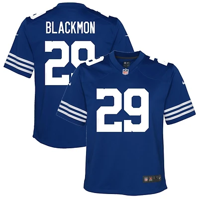 Mekhi Blackmon Youth Nike Royal Indianapolis Colts Alternate Custom Game Jersey