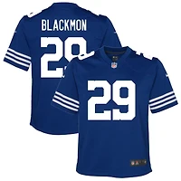 Mekhi Blackmon Youth Nike Royal Indianapolis Colts Alternate Custom Game Jersey
