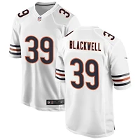 Josh Blackwell Men's Nike White Chicago Bears Custom Game Jersey