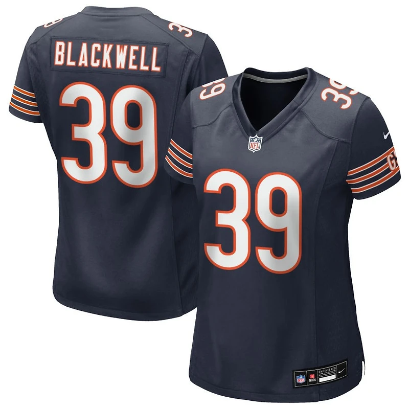Josh Blackwell Women's Nike Navy Chicago Bears Custom Game Jersey