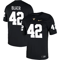 Callahan Blair Men's Nike Black Vanderbilt Commodores NIL Pick-A-Player Game Jersey