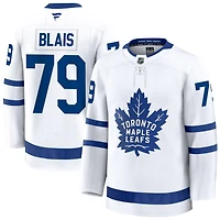 Samuel Blais Men's Fanatics White Toronto Maple Leafs Away Premium Custom Jersey