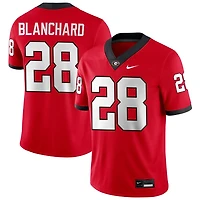 Walter Blanchard Men's Nike Red Georgia Bulldogs NIL Pick-A-Player Game Jersey