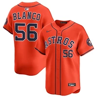 Ronel Blanco Men's Nike Orange Houston Astros Alternate Limited Custom Jersey