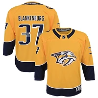Nick Blankenburg Youth Yellow Nashville Predators Home Premier Custom Jersey