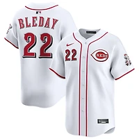 JJ Bleday Men's Nike White Cincinnati Reds Home Limited Custom Jersey