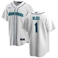 Ryan Bliss Men's Nike White Seattle Mariners Home Replica Custom Jersey