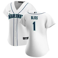 Ryan Bliss Women's Nike White Seattle Mariners Home Replica Custom Jersey