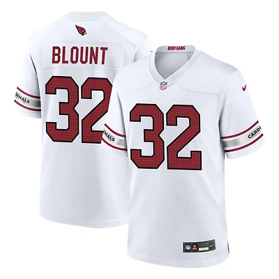 Joey Blount Men's Nike White Arizona Cardinals Custom Game Jersey
