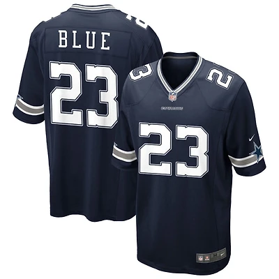 Jaydon Blue Men's Nike Navy Dallas Cowboys Custom Game Jersey