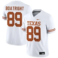 Ty Boatright Men's Nike White Texas Longhorns NIL Pick-A-Player Game Jersey