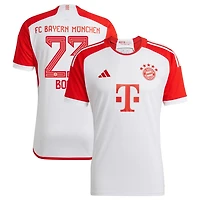 Sacha Boey Men's adidas  White Bayern Munich 2023/24 Home Replica Custom Jersey