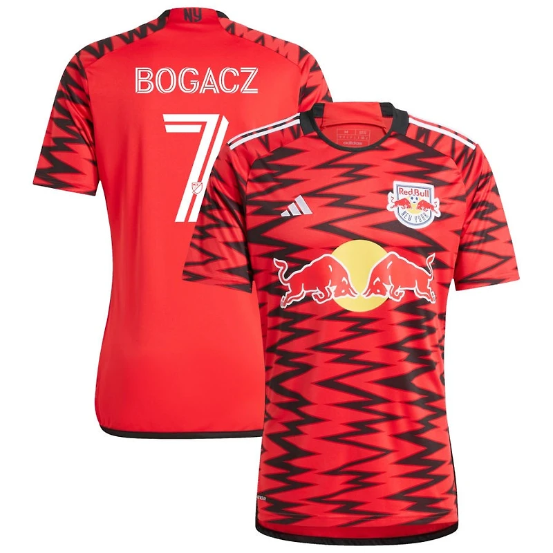 Wiktor Bogacz Men's adidas  Red New York Red Bulls 2024 Legacy Replica Custom Jersey