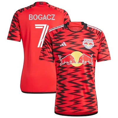 Wiktor Bogacz Men's adidas Red New York Red Bulls 2024 Legacy Replica Custom Jersey