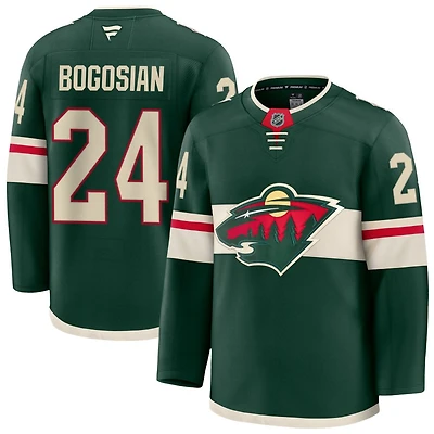 Zach Bogosian Men's Fanatics Green Minnesota Wild Home Premium Custom Jersey