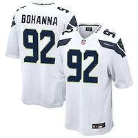 Quinton Bohanna Men's Nike  White Seattle Seahawks Custom Game Jersey