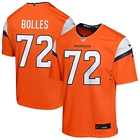 Garett Bolles Youth Nike  Orange Denver Broncos Mile High Collection Custom Game Jersey