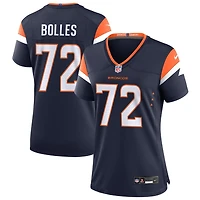 Garett Bolles Women's Nike  Navy Denver Broncos Alternate Mile High Collection Custom Game Jersey