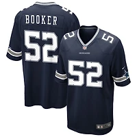 Tyler Booker Men's Nike Navy Dallas Cowboys Custom Game Jersey