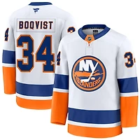 Adam Boqvist Men's Fanatics White New York Islanders Away Premium Custom Jersey