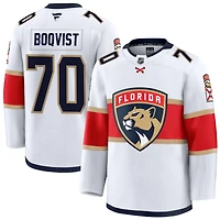 Jesper Boqvist Men's Fanatics White Florida Panthers Away Premium Custom Jersey