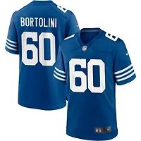 Tanor Bortolini Men's Nike Royal Indianapolis Colts Alternate Custom Jersey