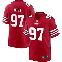Nick Bosa Men's Nike Scarlet San Francisco 49ers Custom Jersey