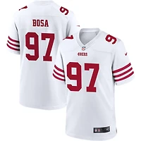 Nick Bosa Men's Nike White San Francisco 49ers Game Custom Player Jersey
