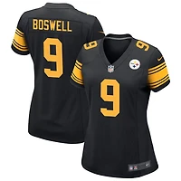 Chris Boswell Women's Nike  Black Pittsburgh Steelers Alternate Custom Game Jersey
