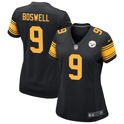 Chris Boswell Women's Nike  Black Pittsburgh Steelers Alternate Custom Game Jersey