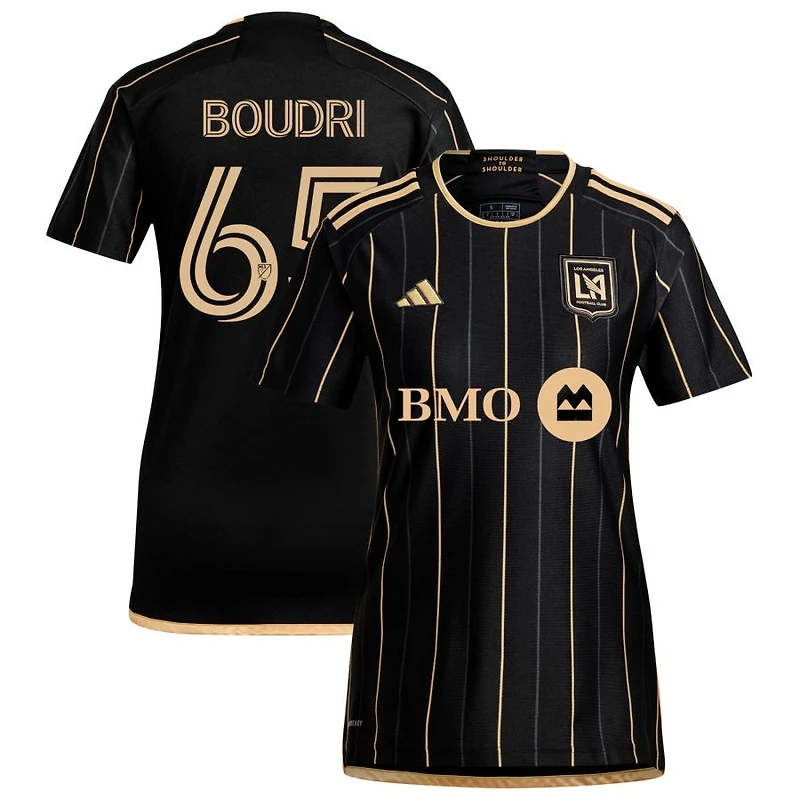 Amin Boudri Women's adidas Black LAFC 2024 Primary Replica Custom Jersey