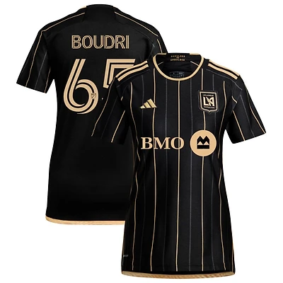 Amin Boudri Women's adidas Black LAFC 2024 Primary Replica Custom Jersey