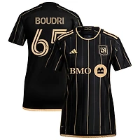 Amin Boudri Women's adidas  Black LAFC 2024 Primary Replica Custom Jersey