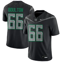 Bryce Boulton Men's Nike Black Oregon Ducks NIL Pick-A-Player Game Jersey
