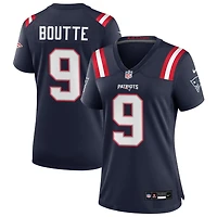 Kayshon Boutte Women's Nike Navy New England Patriots Custom Game Jersey