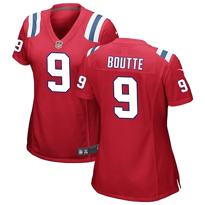 Kayshon Boutte Women's Nike Red New England Patriots Alternate Custom Jersey